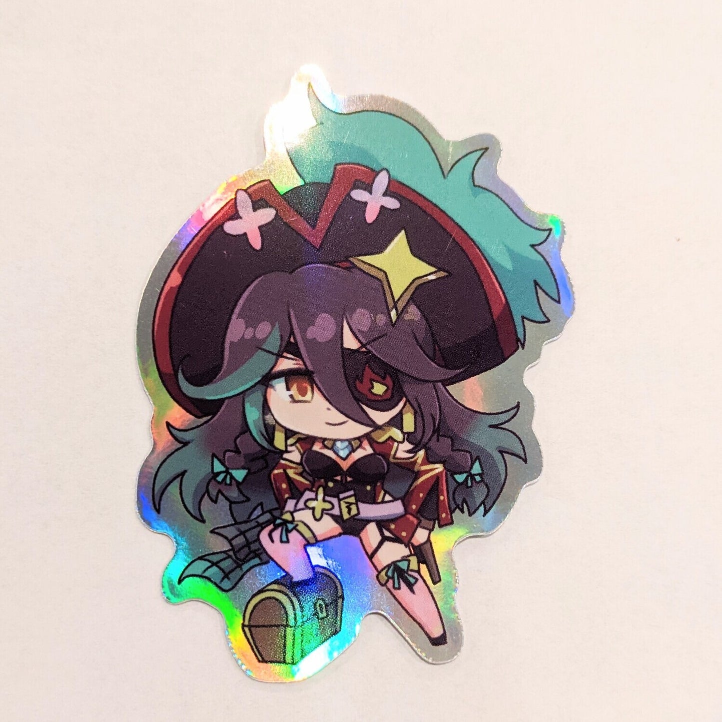 E7 Girls Holographic Sticker