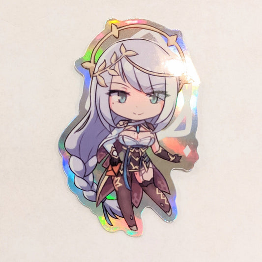 E7 Girls Holographic Sticker