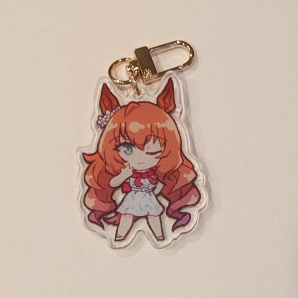 Umamusume Maruzensky (Casual) Keychain