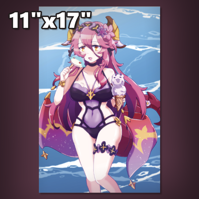 Summer Mym 11"x17" Poster Print