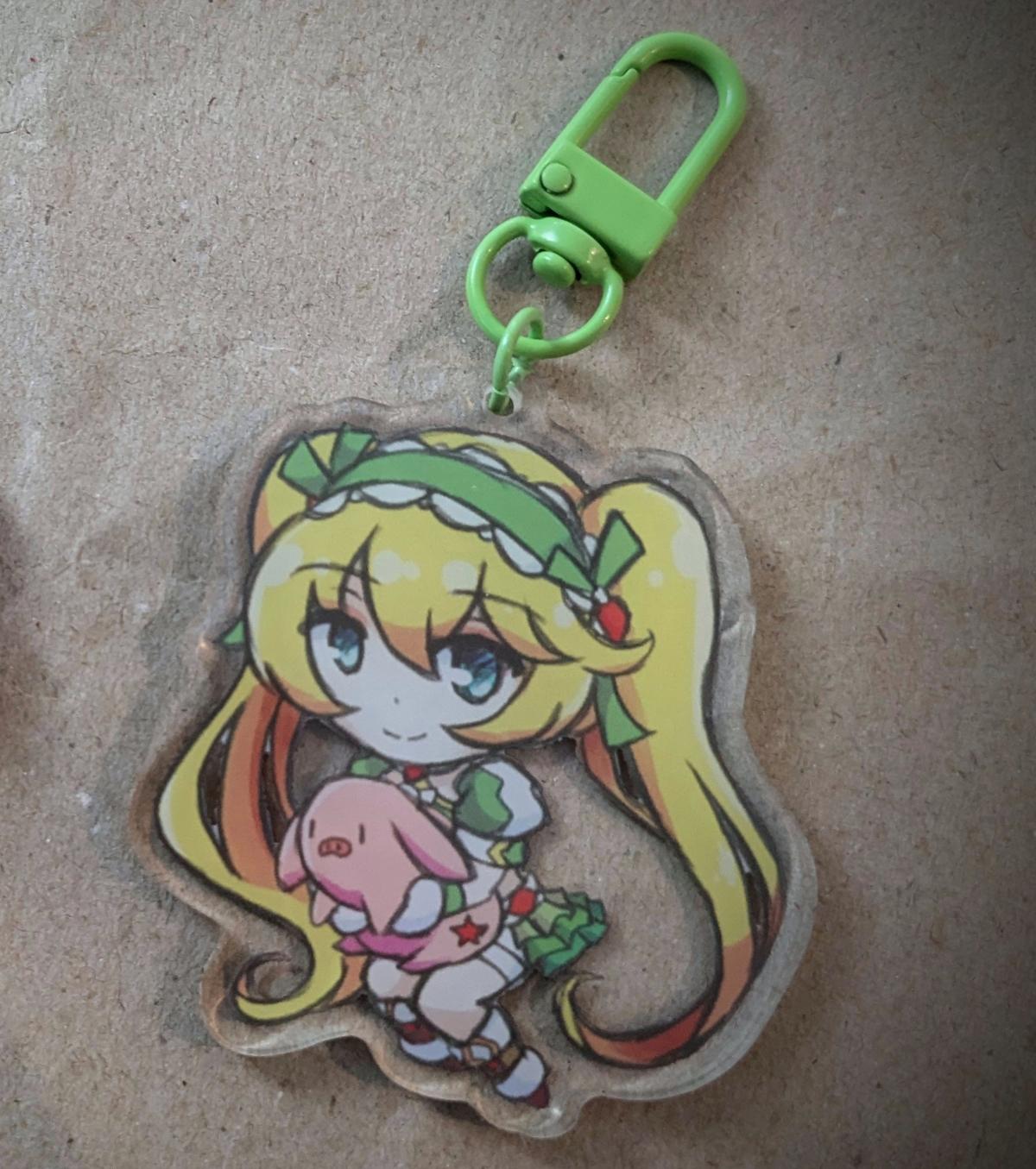 Stella Glow Popo Keychain