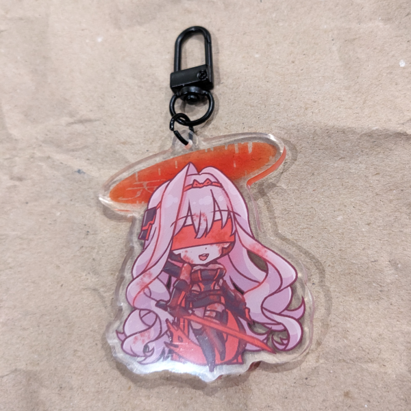 NIKKE Rose Keychain