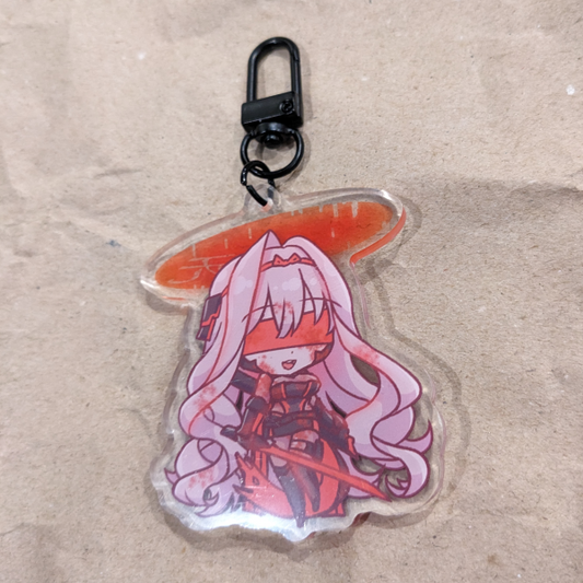 NIKKE Rose Keychain