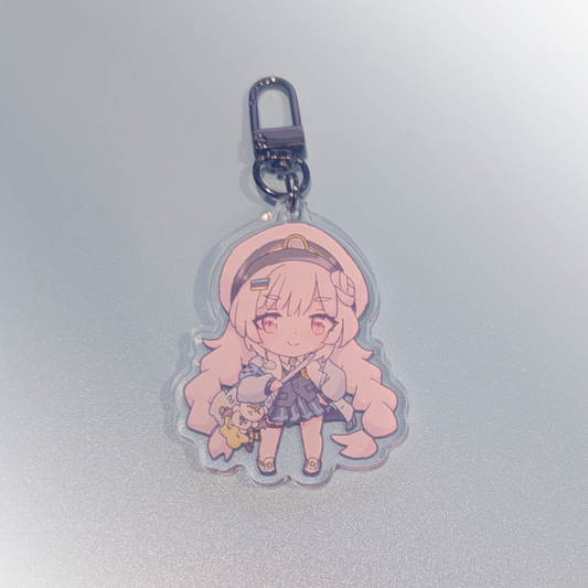 NIKKE Soline (Frost Ticket) Keychain