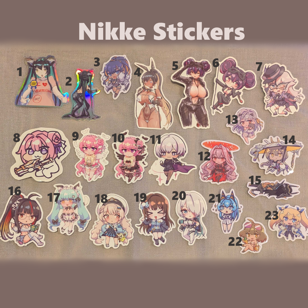 Nikke Stickers Vol 1