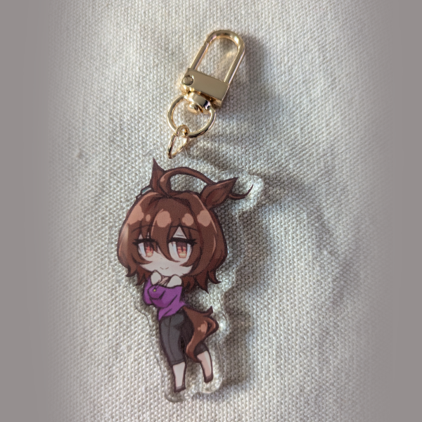 Umamusume Agnes Tachyon (Casual) Keychain