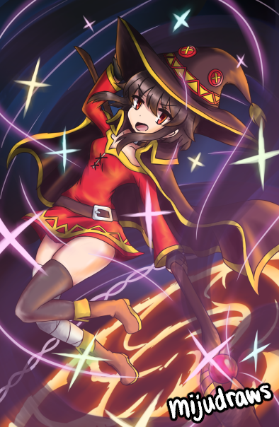 Megumin 11"x17" Poster Print