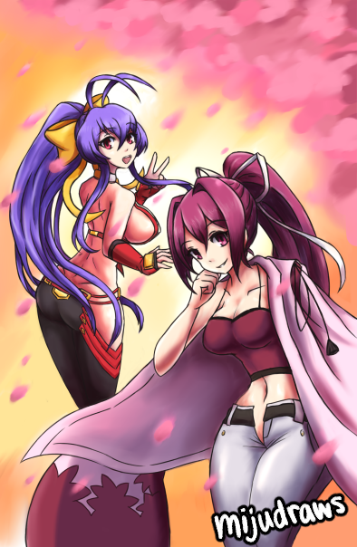 Mai Natsume and Yuzuriha 11"x17" Poster Print