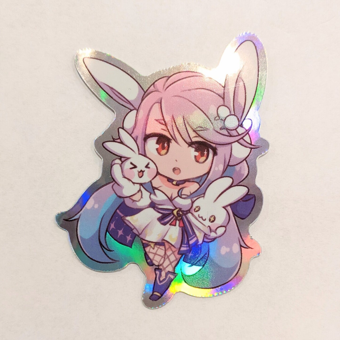 E7 Girls Holographic Sticker