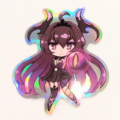 E7 Girls Holographic Sticker