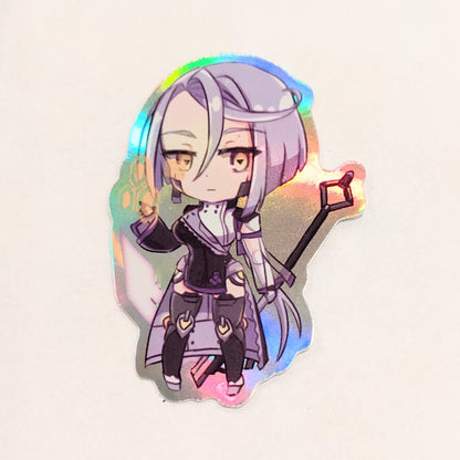 E7 Girls Holographic Sticker
