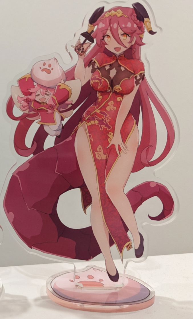New Year Mym and Notte Acrylic Standee