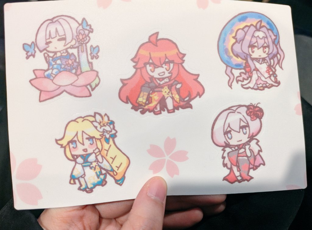 Nikke 2nd Encounter Chibi Sticker Sheet