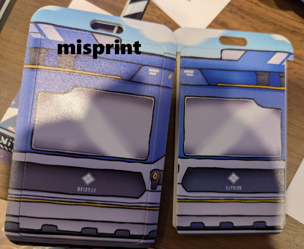 Infinity Rail Card Holder & Lanyard Set