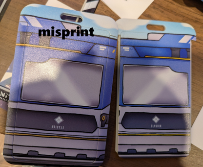 Infinity Rail Card Holder & Lanyard Set