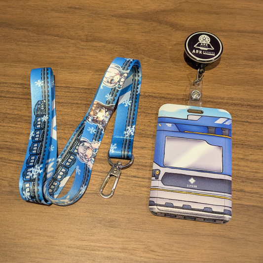 Infinity Rail Card Holder & Lanyard Set