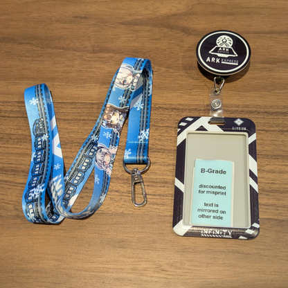 Infinity Rail Card Holder & Lanyard Set
