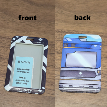 Infinity Rail Card Holder & Lanyard Set