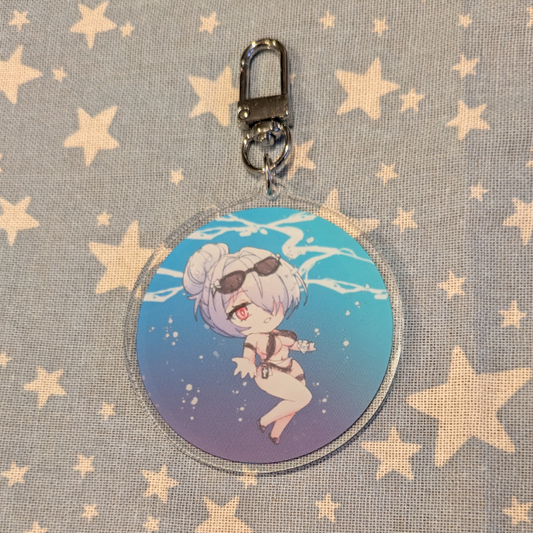 NIKKE Cinderella (Crystal Wave) Keychain