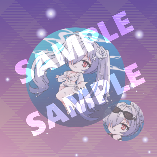 [Preview] NIKKE Cinderella (Crystal Wave) Keychain