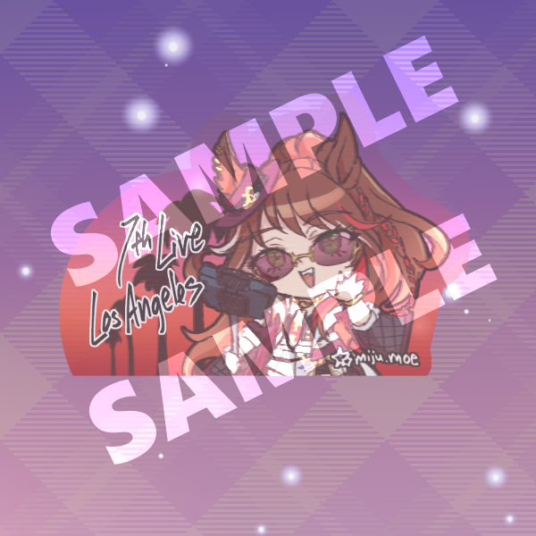 [Preview] Umamusume 7th Live Sticker