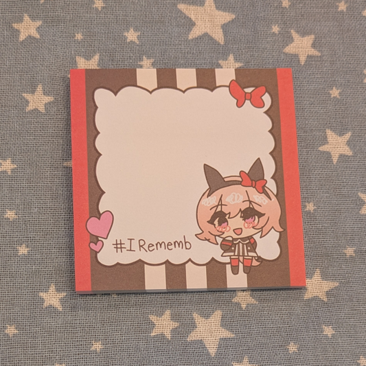 Umamusume Curren Chan Sticky Notes