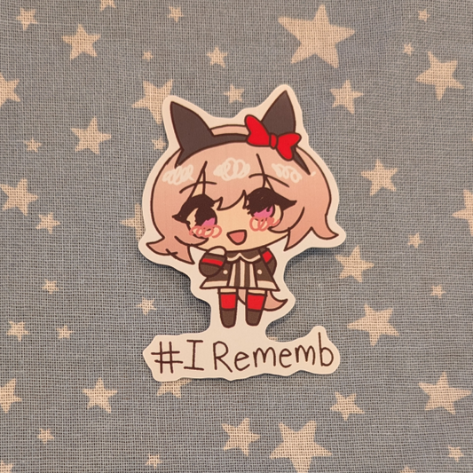 Umamusume Curren Chan #IRememb Sticker