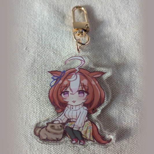 Umamusume Meisho Doto (Casual) Keychain