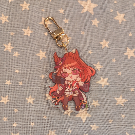 Umamusume Forever Young (Racewear) Keychain