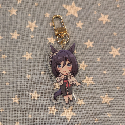 Umamusume Eishin Flash (Casual) Keychain
