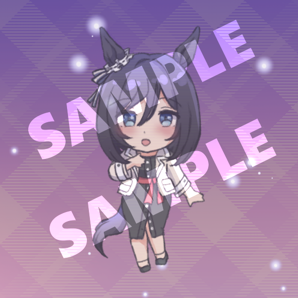 [Preview] Umamusume Eishin Flash (Casual) Keychain