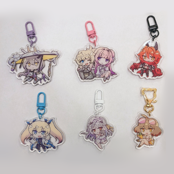 Nikke Keychains Vol 1