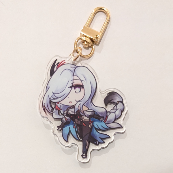 Genshin Girls Keychains