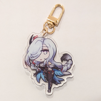 Genshin Girls Keychains