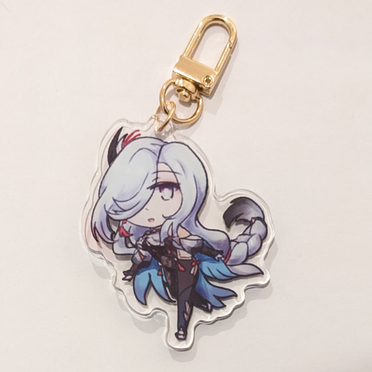 Genshin Girls Keychains