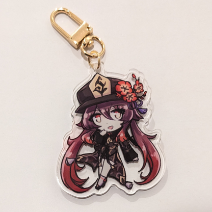 Genshin Girls Keychains