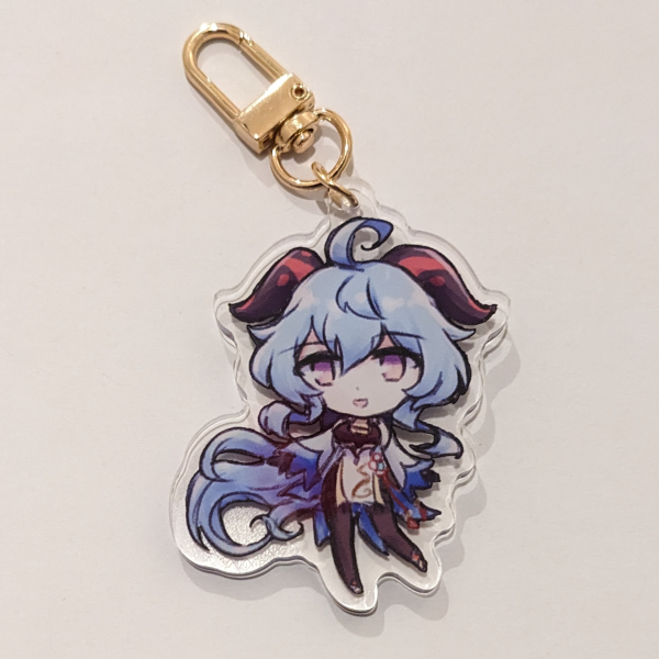 Genshin Girls Keychains