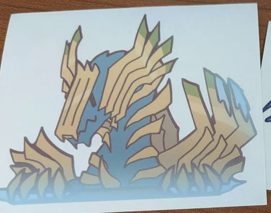 Jin Dahaad Peeker Sticker