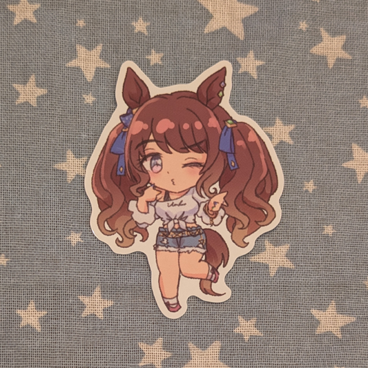 Umamusume Tosen Jordan (Casual) Sticker