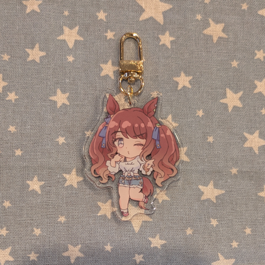 Umamusume Tosen Jordan (Casual) Keychain