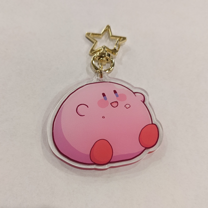 Sized Up Kirby Keychains