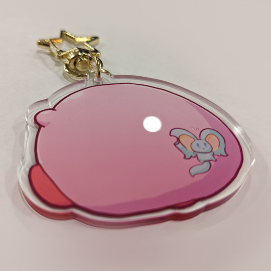 Sized Up Kirby Keychains