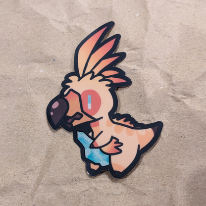 Bird Wyvern Reflective Stickers