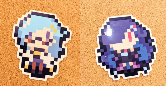 Pixel Lilli Sticker Set