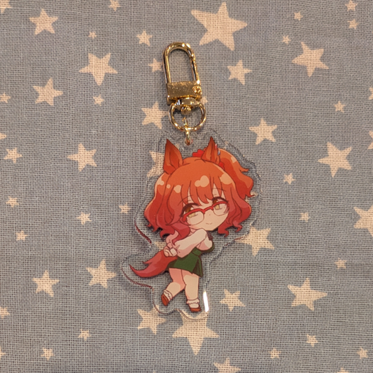 Umamusume Aston Machan (Casual) Keychain