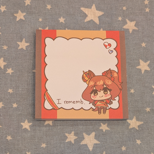 Umamusume Aston Machan Sticky Notes