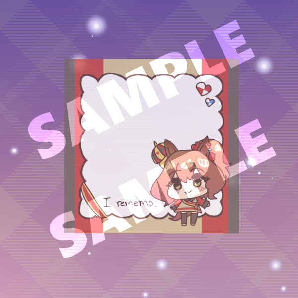 [Preview] Umamusume Aston Machan Sticky Notes