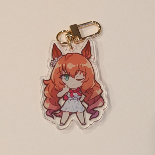Umamusume Maruzensky (Casual) Keychain
