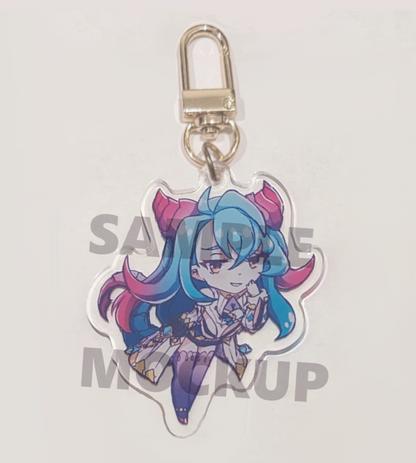 Dragon Girls Keychains