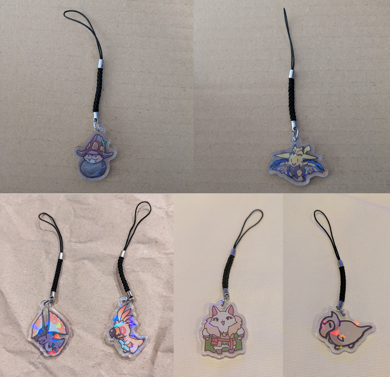 Monster Hunter Acrylic Charms